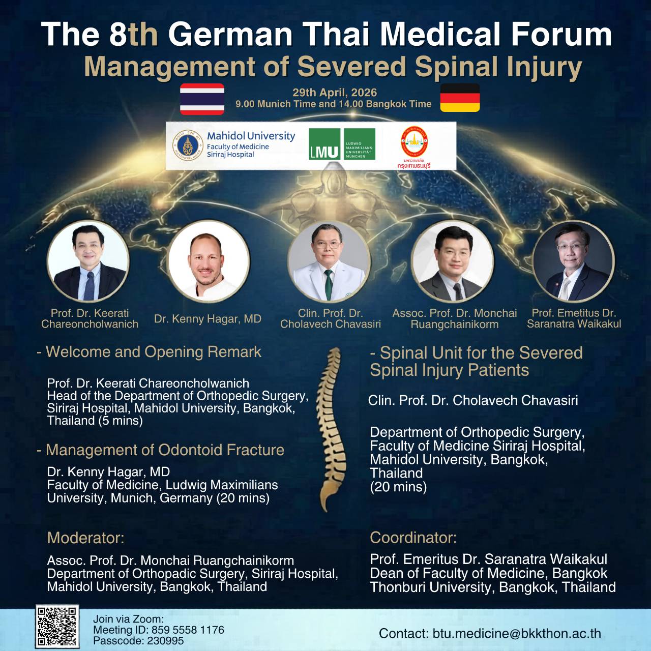 The 8th German Thai Medical Forum